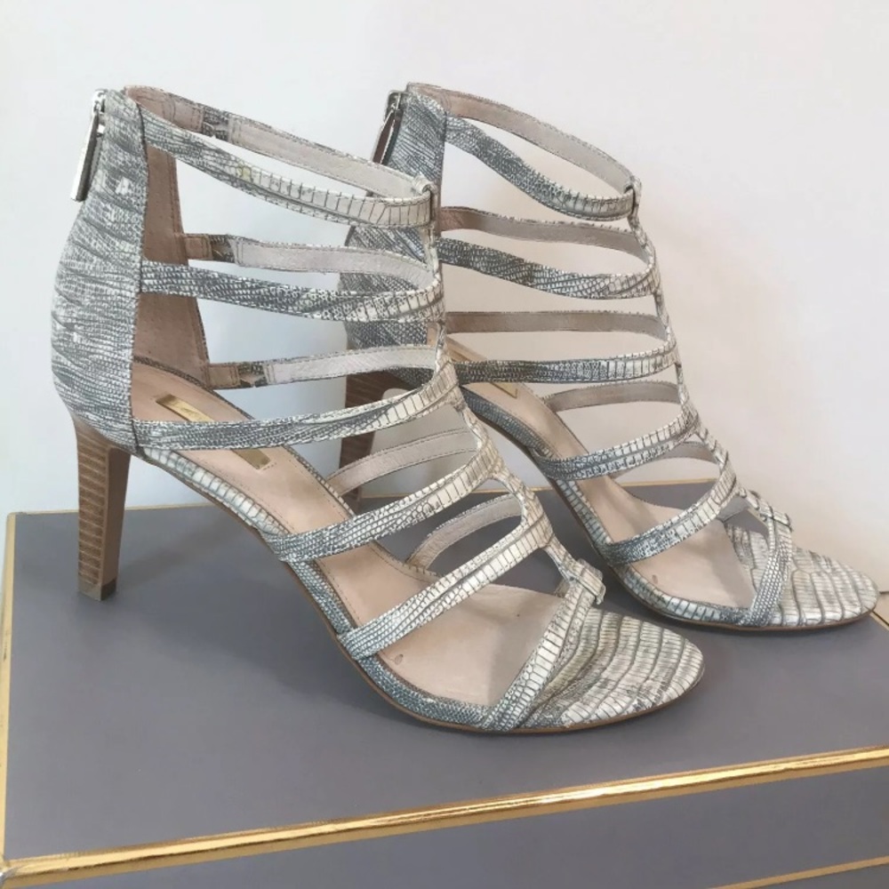 Louise et Cie Kendra Strappy Gladiator Heels 9.5